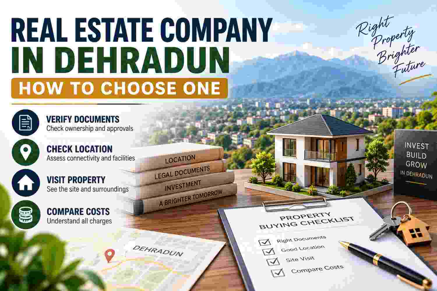 Real Estate Company in Dehradun: How to Choose the Right Property Partner