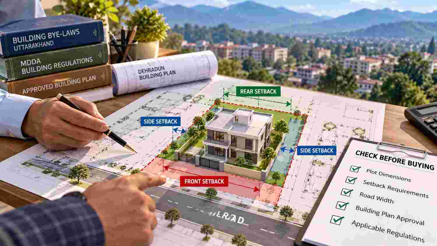 Building Setback Rules in Dehradun: What Plot Buyers Should Check Before Buying